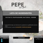 PATAK PAPPADUMS NATURAL 100GR.
