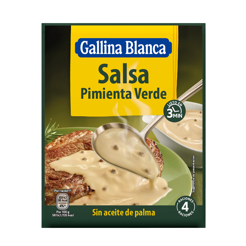 10590 G.BLANCA SALSA CARTA PIM.VERDE 50GR