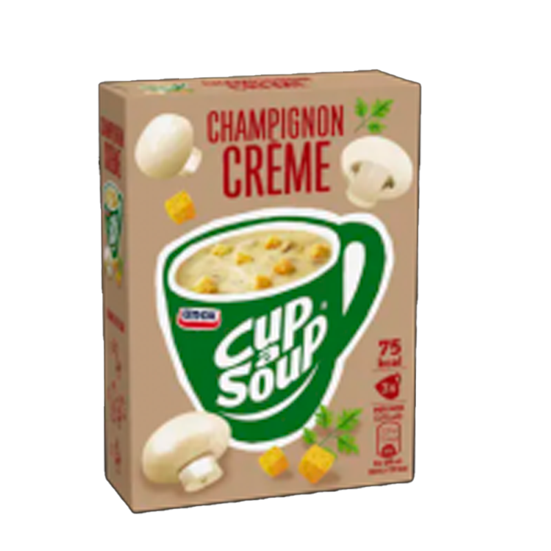 113241 UNOX CUP A SOUP MUSHROOM PK-3 51GR
