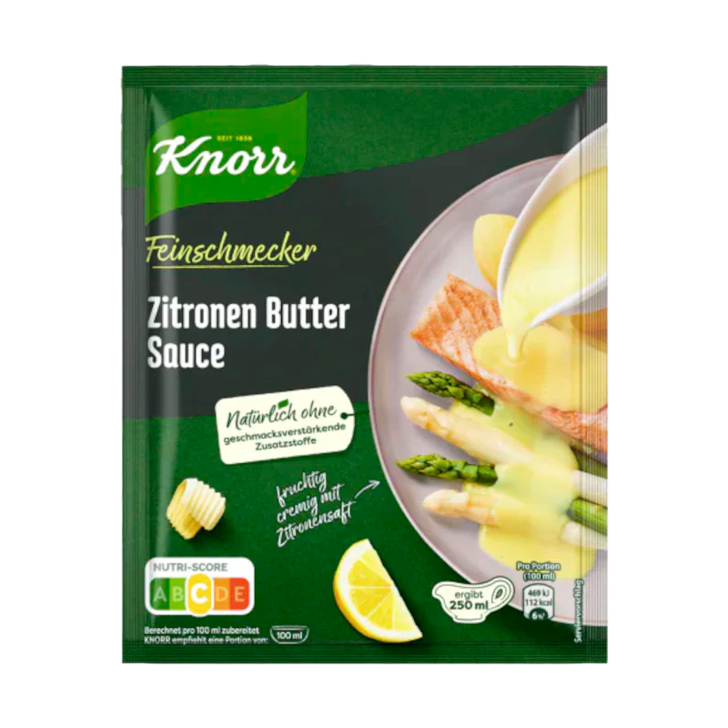 12296 KNORR FIX ZITRONEN BUTTER SAUCE 52GR