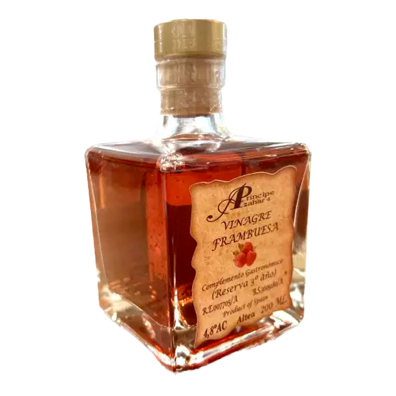 12622 VINAIGRE DE FRAMBOISE À LA FLEUR D'ORANGER PRINCE 200ML