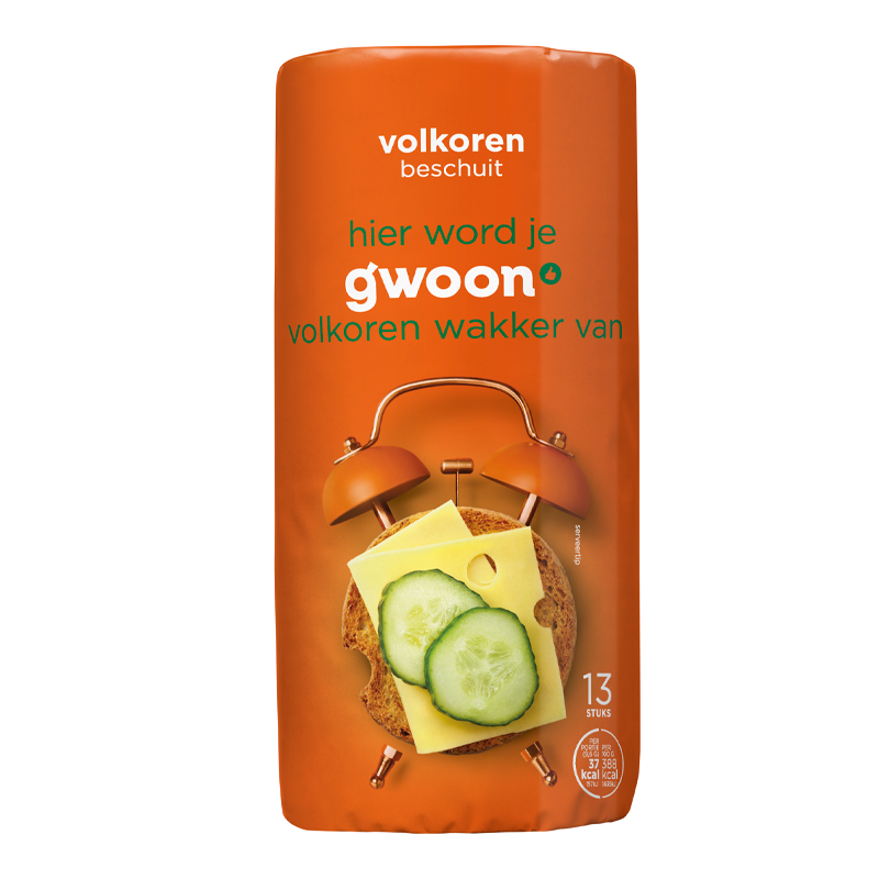 21817 G´WOON BESCHUIT VOLKOREN 125GR