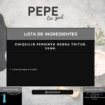 CHIQUILIN PIMIENT.NEGRA TRITUR