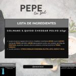 30850 COLMANS S.QUESO CHEDDAR POLVO 40g