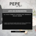 LA V.FABRICA NARANJA DULCE 350gr