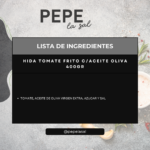 HIDA TOMATE FRITO C/ACEITE OLIVA 400 GR