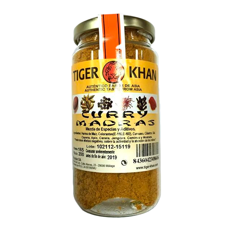 27271 TIGER KHAN MADRAS CURRYPULVER 165G