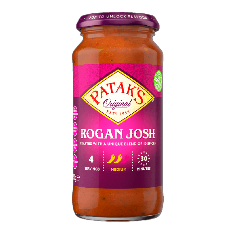 13811 PATAK'S SAUCE ROGAN JOSH 450GR