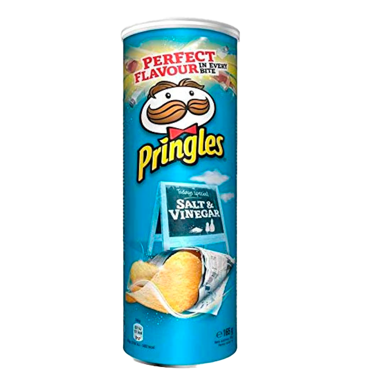 22416 PRINGLES ZOUT EN AZIJN 165 GRAM