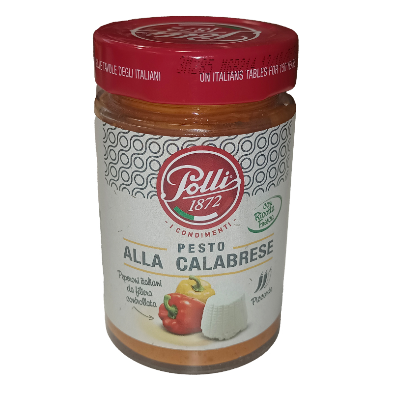 28482 POLLI PESTO ROT CALABRESE 190 G