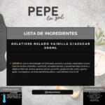 28955 GELATIERE HELADO VAINILLA SAZUCAR 12 LITRO