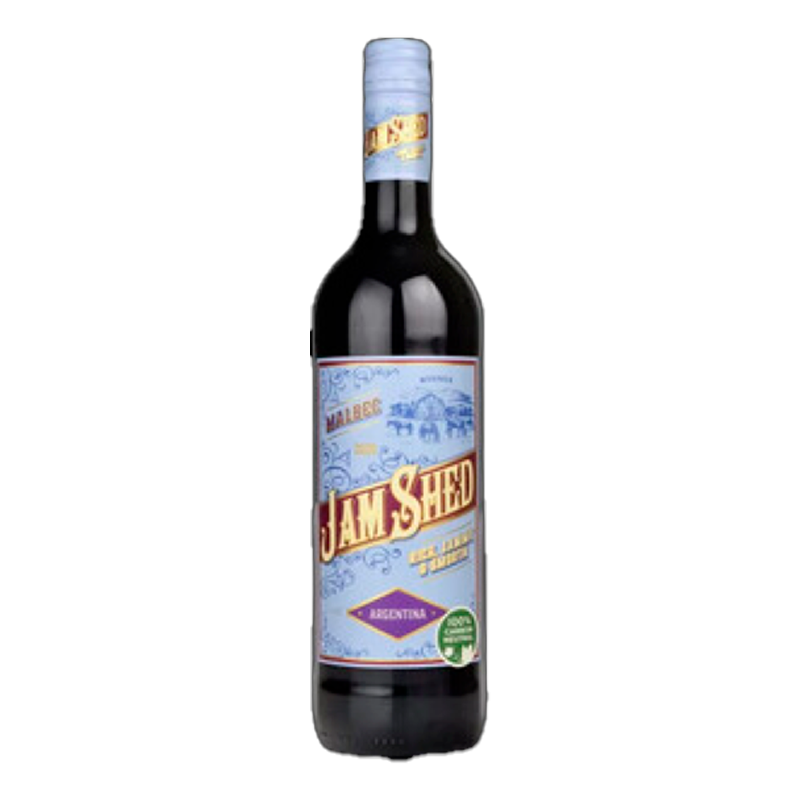 30802 MALBEC JAM SHED RED WINE 75CL