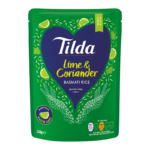 31437 TILDA ARROZ BASMATI LIME & CORIANDER 250GR
