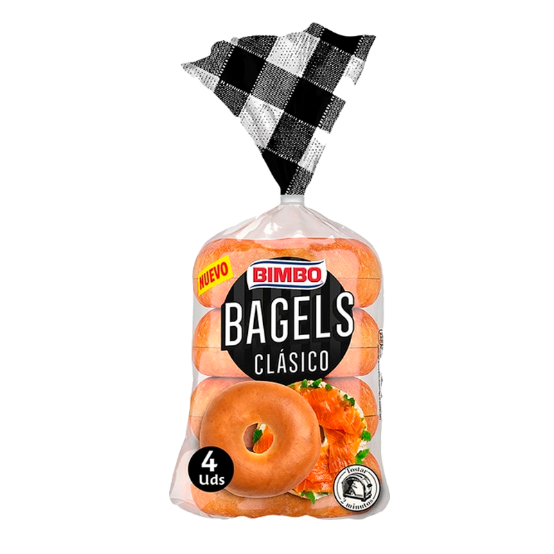 30663 BIMBO THOMAS BAGELS CLASICO 4 UDS 300 GR