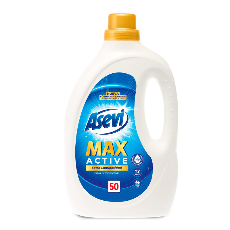 32139 ASEVI DETERGENTE MAX ACTIVE 2500 ML 50LAV