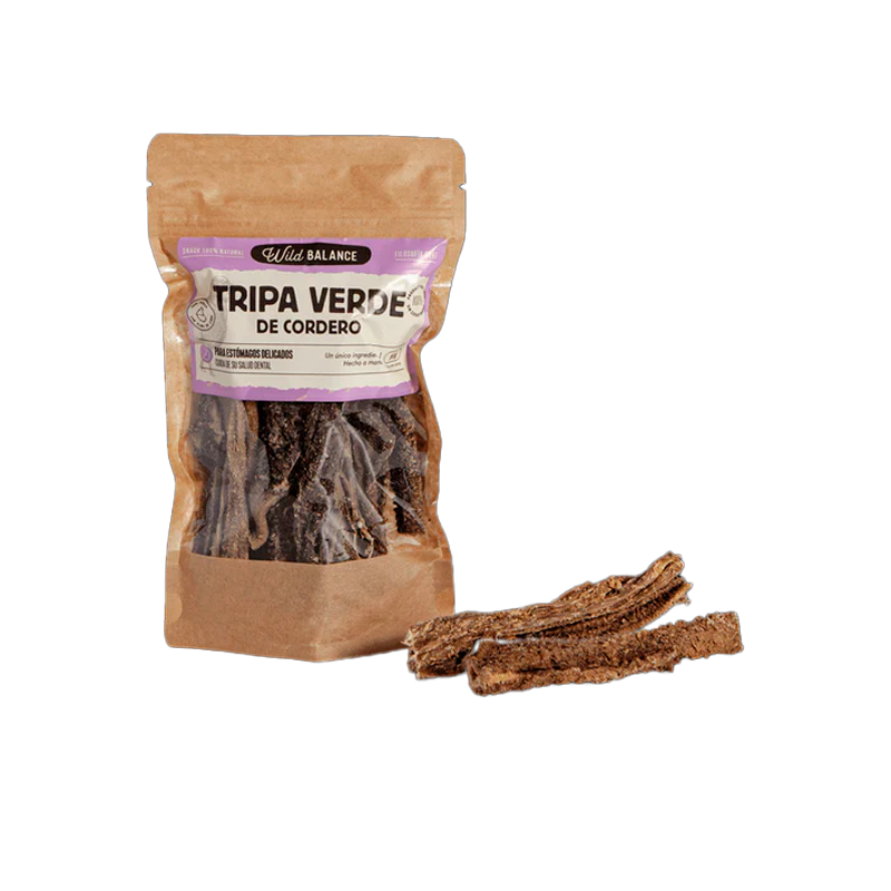 32313 WILD BALANCE TRIPES D'AGNEAU VERT 80GR