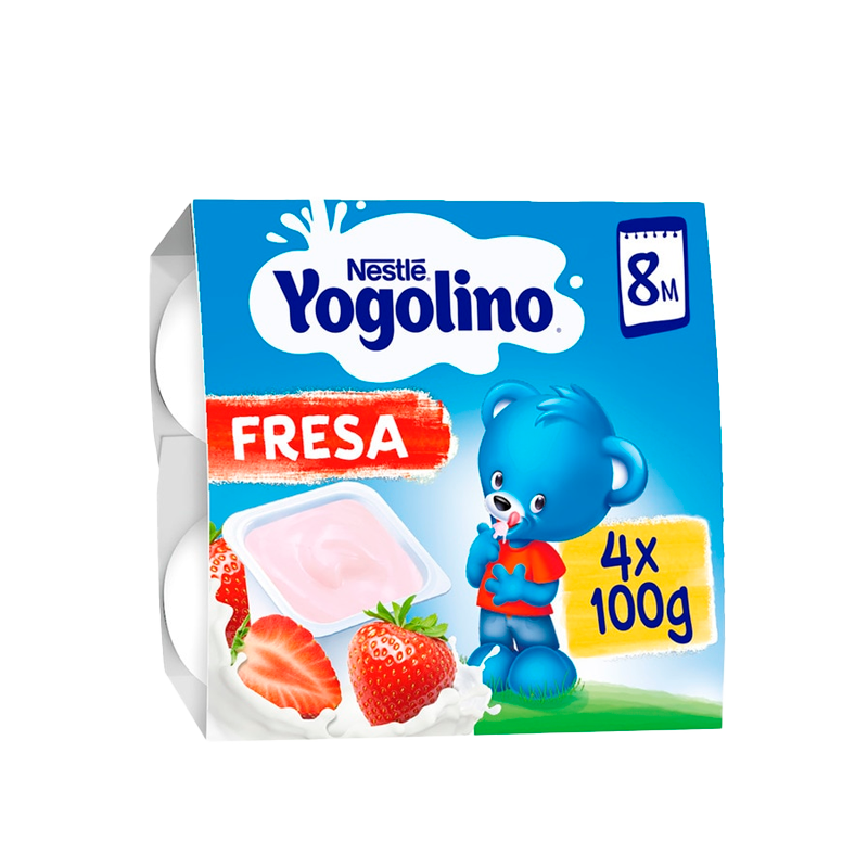 32284 NESTLE YOGOLINO FRESA PACK 4