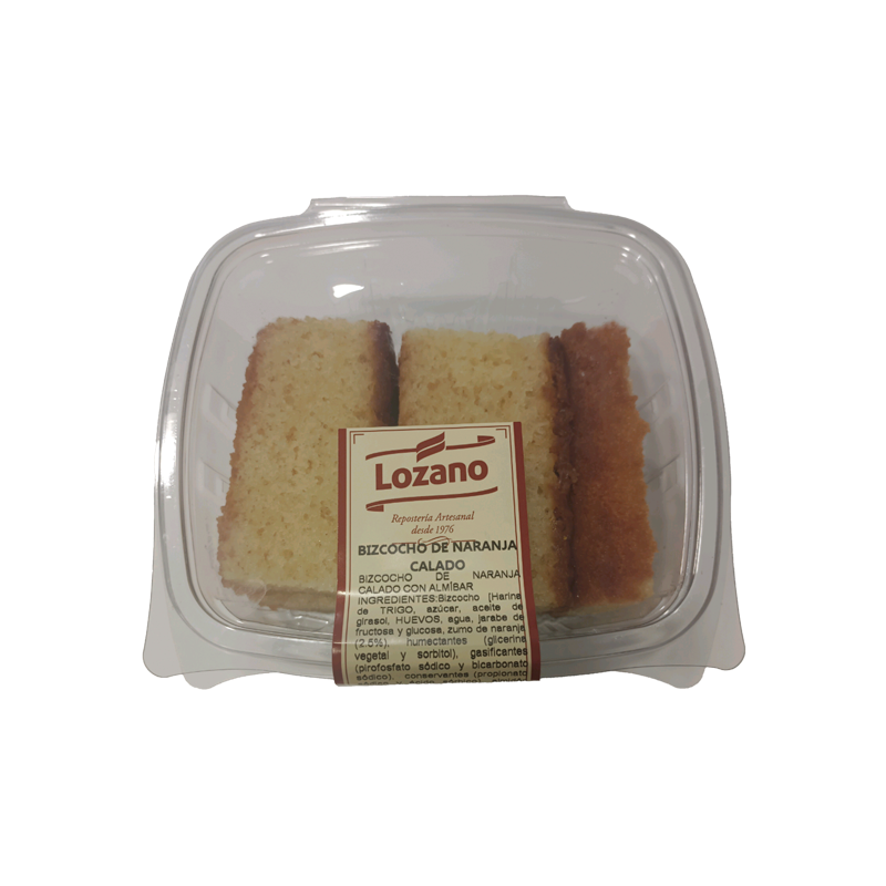 32415 LOZANO BIZCOCHO DE NARANJA CALADO 280GR