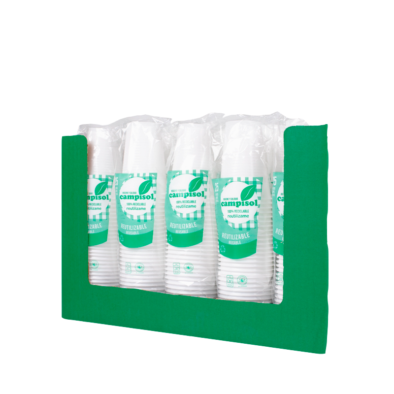 32432 CAMPISOL VASOS PLASTICO 25UNID 220CC