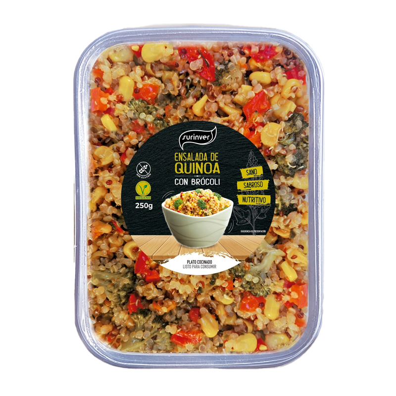 32446 SURINVER QUINOA BROCCOLI SALAD 250GR