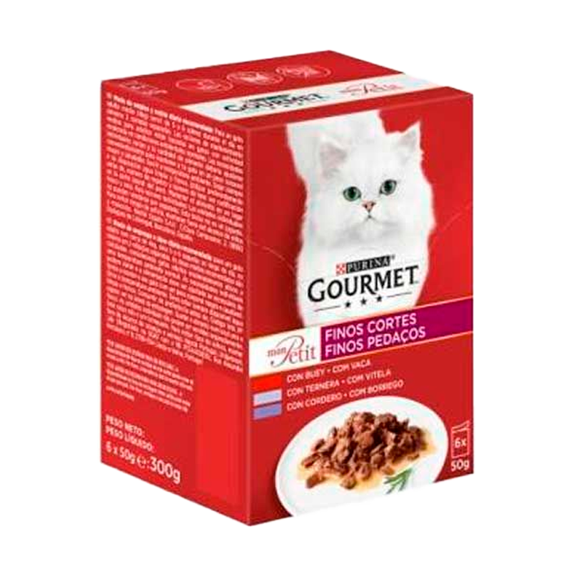 32576 PURINA GOURMET MON PETIT CARNE 6X50GR