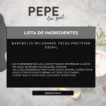 32707 MILKSHAKE BATIDO FRESA PROTEINA 330ML