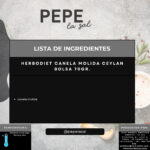 32753 HERBODIET CANELA MOLIDA CEYLAN BOLSA 70GR