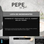 32767 HERBODIET PREPARADO RAS EL HANOUT BOLSA 150GR