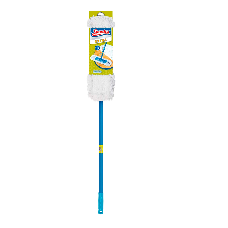 26382 SPONTEX MICROVEZEL MOP MET TELES+REC STICK