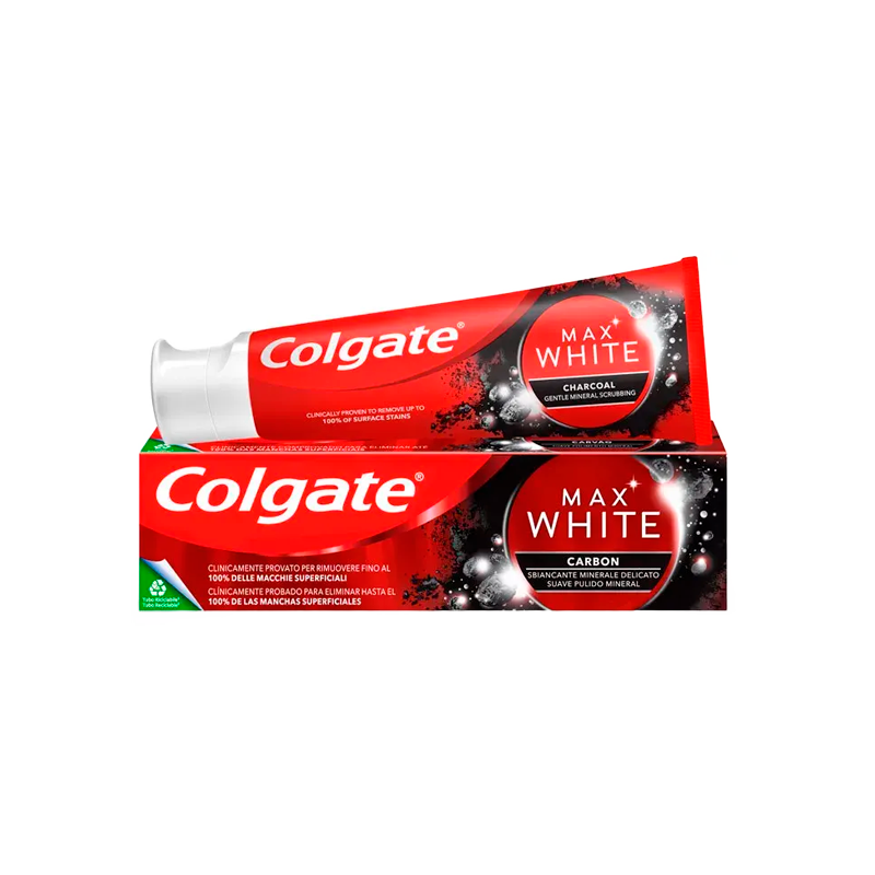 32064 COLGATE MAX WHITE CARBON 75ML