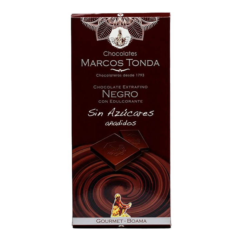 33444 MARCOS TONDA UNGESÜSSTE SCHOKOLADE GOURMET 125GR