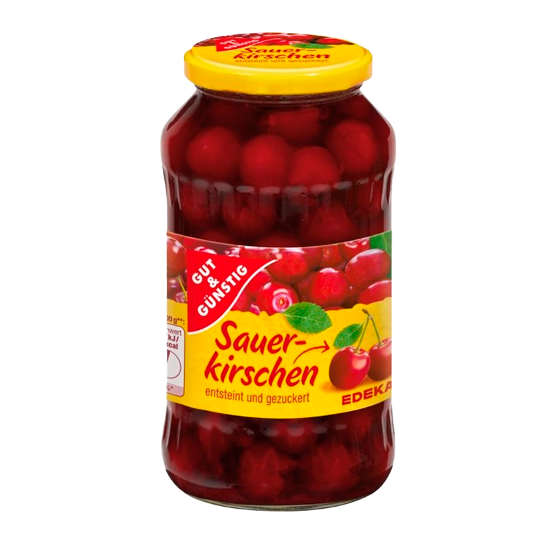 33414 G&G SAUER KIRSCHEN (CERISES) 680GR