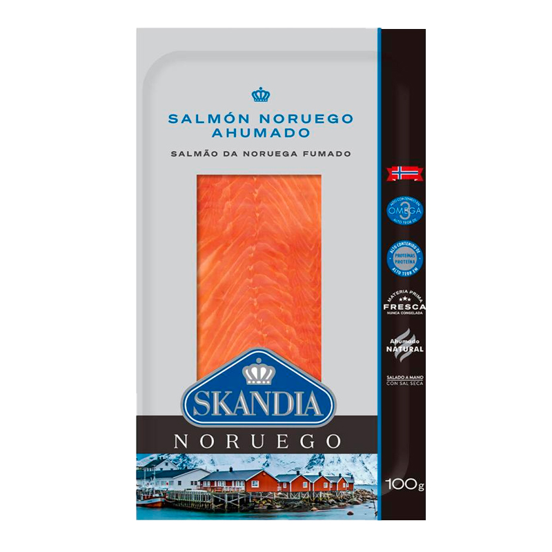 33521 SKANDIA SMOKED SALMON 100 G