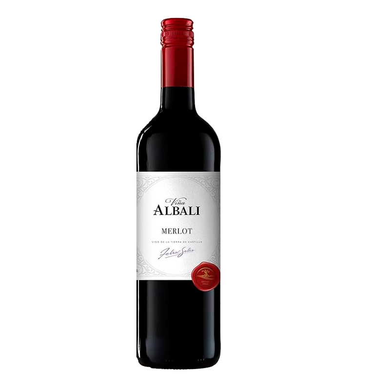 23610 VIÑA ALBALI VINO TINTO MERLOT 75CL