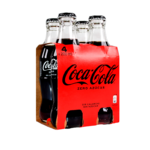 26145 COCA COLA ZERO PACK4 20CL