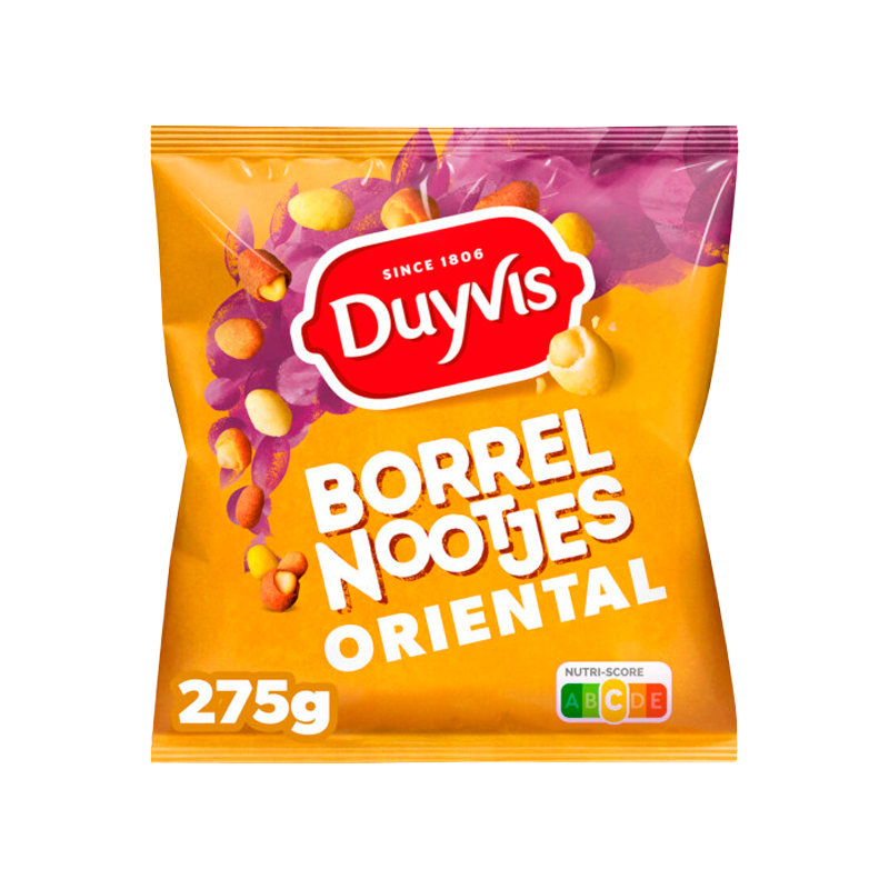 33580 DUYVIS BORREL NOOTJES ORIENTAL 275GR