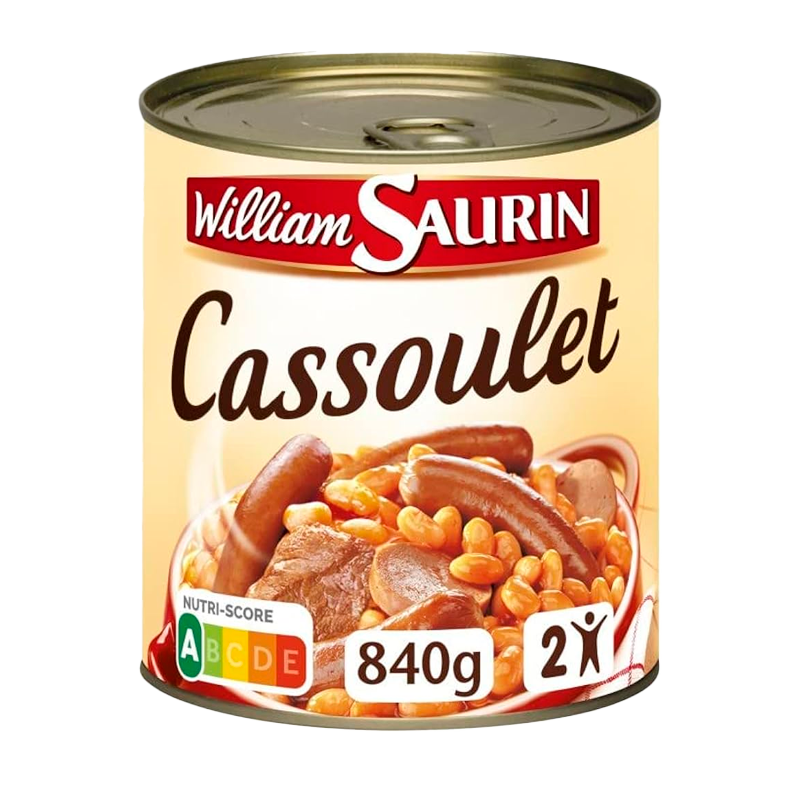 33692 WILLIAM SAURIN CASSOULET 840GR