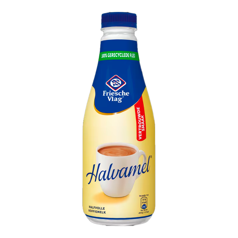 102564 FRIESCHE VLAG HALVAMEL COF.MELK 465ML
