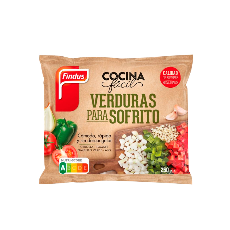 11448 FINDUS VEGETABLES PSOFRITO 250GR