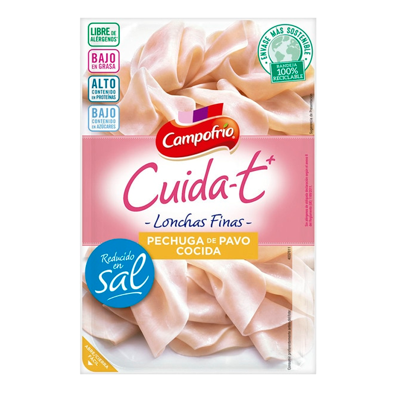 11844 CAMPOFRIO PECHUGA PAVO BSAL 65GR
