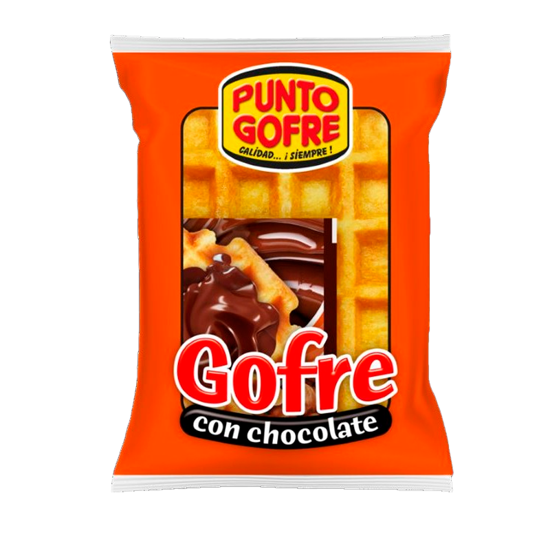 12738 PUNTO GOFRE CON CHOCOLATE 110GR