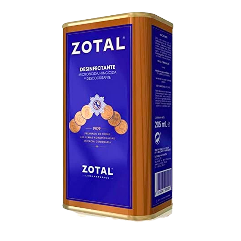 1400856 ZOTAL ONTSMETTINGSMIDDEL 205ML BUS