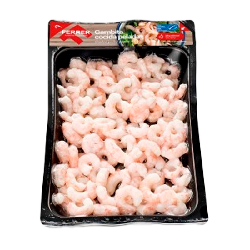 18965 FERRER CREVETTES PELÉES CUITES 180GR