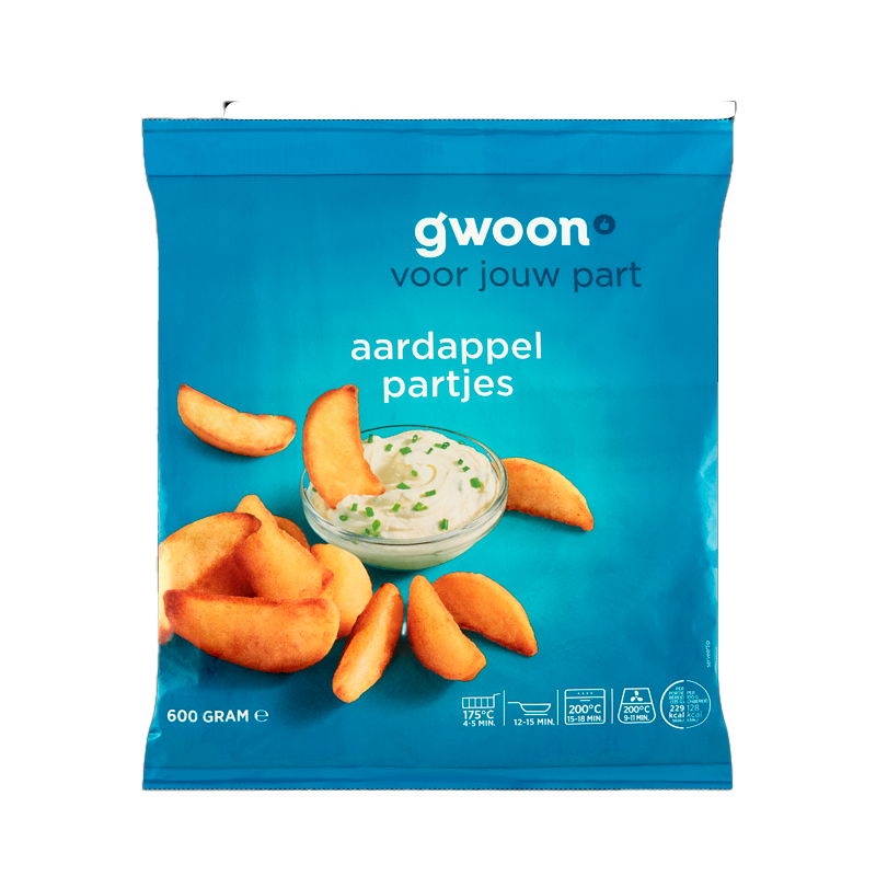 21928 GWOON POTATOES AARDAPPEL PARTJES 750GR
