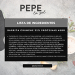 24662 BARRITA CRUNCHY 32% PROTEINAS 45GR