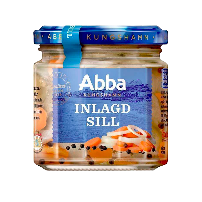 25478 ABBA GEMARINEERDE HARINGEN INLAGD SILL 240GR