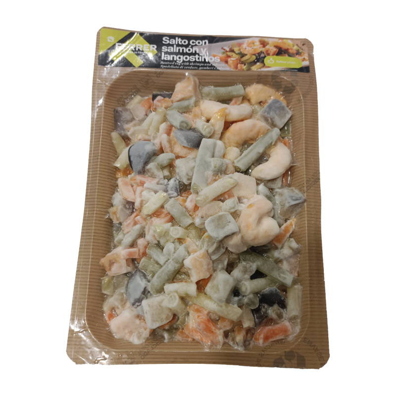 25997 FERRER LÉGUMES C. SAUMON ET CREVETTES 300GR
