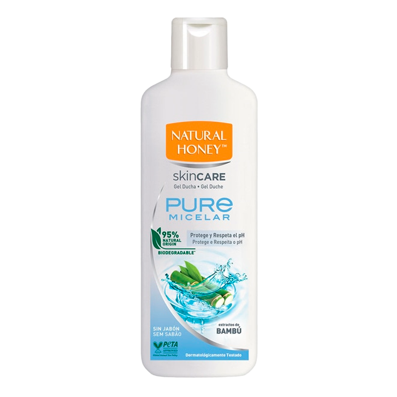 28519 MIEL NATUREL GEL MICELLAIRE PUR SANS SAVON 650ML