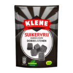 31917 KLENE SUIKERVRIJ DUBBELZOUTE DOBBELSTENEN 110GR