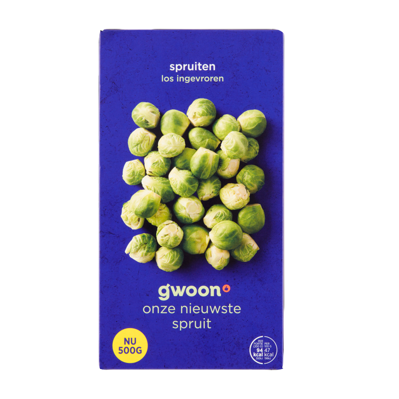 32555 GWOON SPRUITEN COLES DE BRUSELAS 500GR